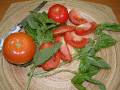 Tomatoes and Basil